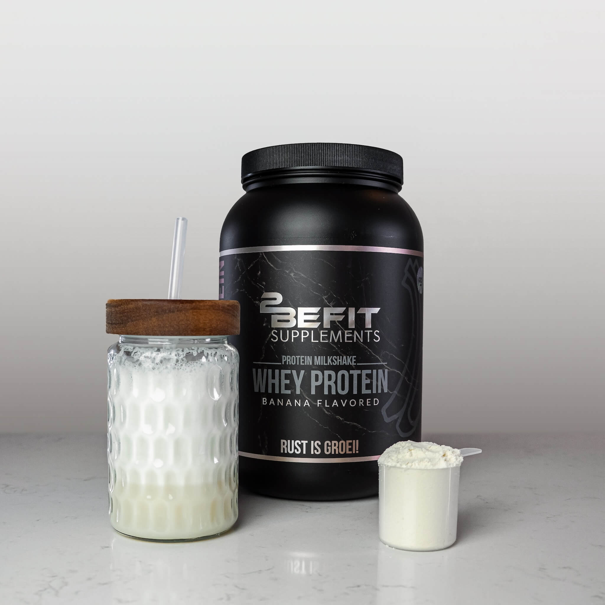 Whey Proteïne Milkshake Banana 1kg